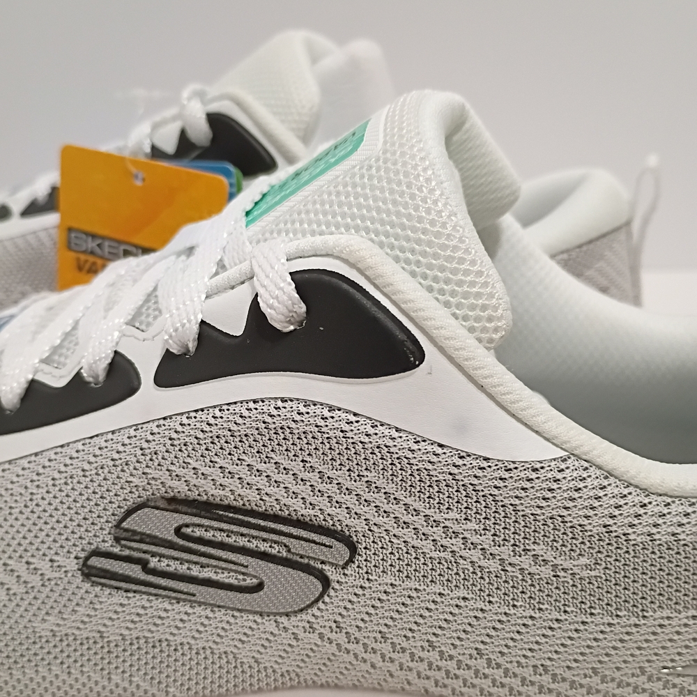 Skechers Vapor Foam Smooth Ride Women's White Vegan Sneakers - Picture 5 of 13
